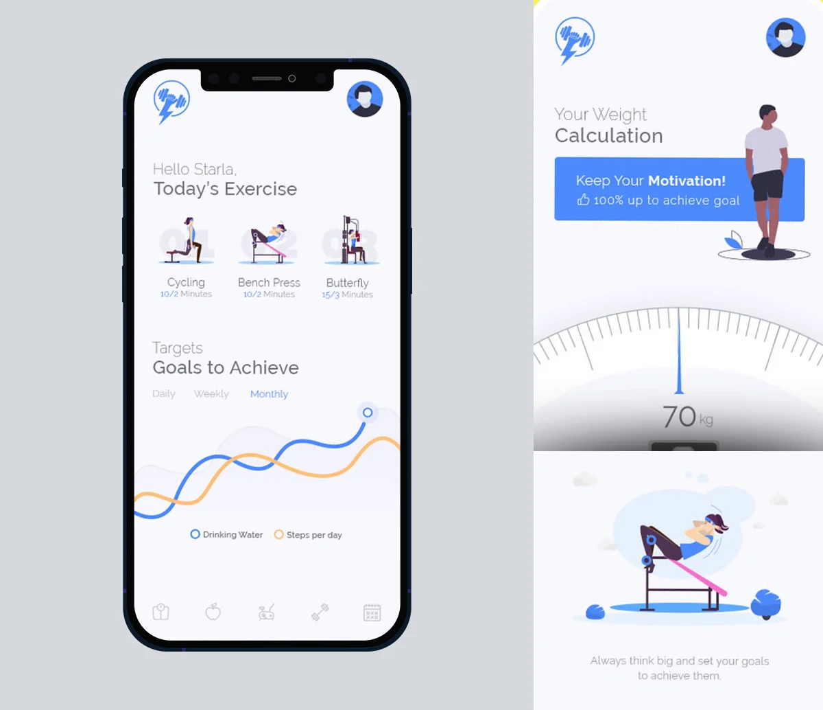 Fitness Mobile Application