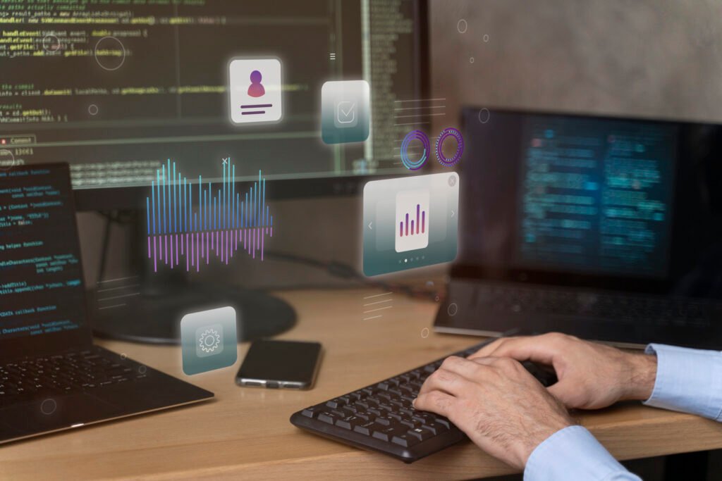 user experience and interface design on computer